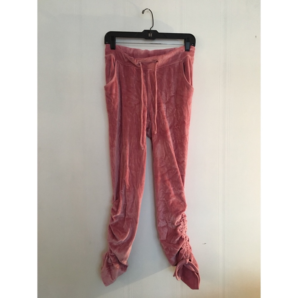 EXPRESS One Eleven Ruched Side Tie Sweatpants